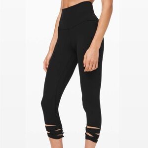 High-Waisted Leggings with Tie Details - Align 21" Love knot special Edition